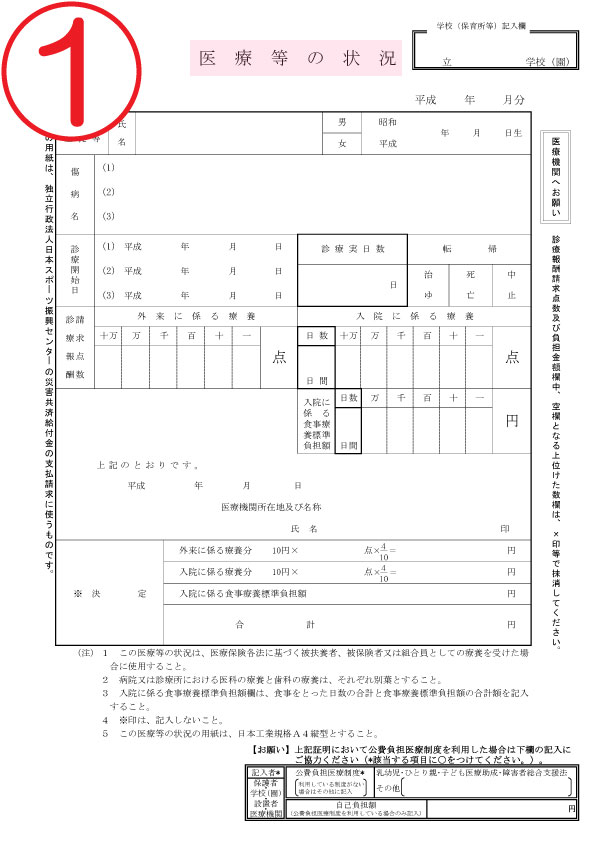 スポーツ 制度 共済 振興 センター 日本 災害 給付